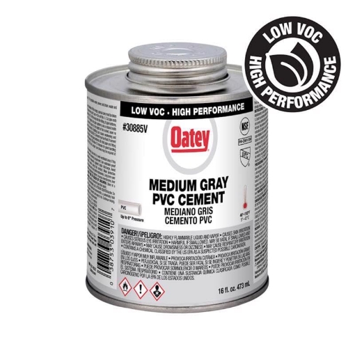 Picture of OATEY CO 30885V CEMENT PVC GRAY 16OZ (EA)