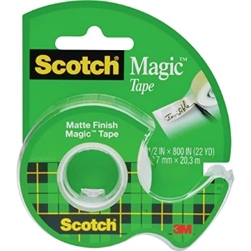 Picture of Scotch-Brite 119 Magic Transparent Tape, 1/2 x 800-In. (A) (PK-8-EA)