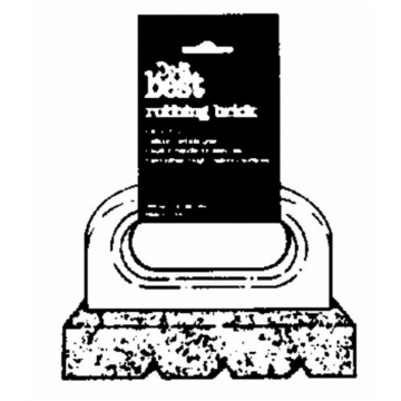 Picture of GATOR 6068 Ali Industries, Inc Gator Grit Rubbing Brick 8 "X3-1/2 X1-1/2 Fluted Silicone Carbide Concrete (EA)