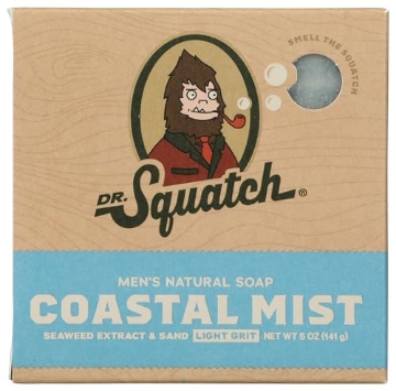 Picture of YETI PARENT HOLDINGS LLC RTLBARCSM-6-6 Dr. Squatch Coast Mist Bar Soap, 5 OZ (EA)