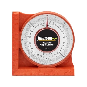 Picture of JOHNSON SC & SONS INC 700 Johnson Level & Tool 700 Magnetic Angle Locator, Orange, 1 Locator (EA)