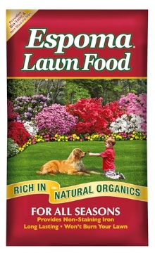 Picture of Espoma Company - Naturals ELF40 Espoma Lawn Food for All Seasons;15-0-5 Analysis with Non-Staining Iron; Exclusive Bio-Tone Formula with Long Lasting Slow Release Nitrogen for a Greener Lawn. 40 lb. Bag Covers up to 12,000 Sq. Ft. (EA)