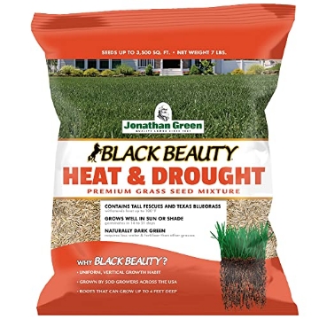 Picture of JONATHAN GREEN & SONS INC 10515 Jonathan Green (10515) Black Beauty Heat & Drought Resistant Grass Seed - Cool Season Lawn Seed (7 lb) (EA)
