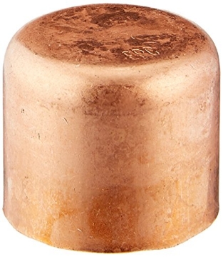 Picture of NIBCO INC W01860D Elkhart 30630 Epc Tube Cap, 3/4 in, Sweat/Solder, Wrot, Copper (EA)