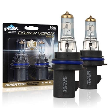 Picture of Peak Accessories 9007PVG-2BPP PEAK Power Vision Gold Automotive High Performance 9007/HB5 65/55W Headlights (2 Pack) (EA)