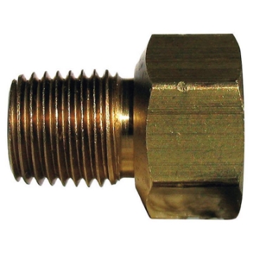 Picture of ACE TRADING - ZW 6JC050810721027 1/4 in. Flare X 1/8 in. D MPT Brass Inverted Flare Adapter (PK-5-EA)