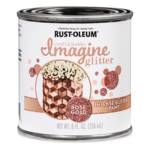 Picture of Rustoleum 349200 PAINT INTENSE GLTR ROSEGLD 8OZ (PK-4-EA)