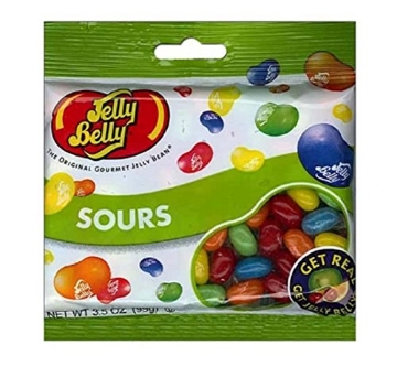 Picture of JELLYBELLY 66152 Jelly Belly 66152 3.5 Oz. Jelly Belly Sours Mix 12 Bag Case (PK-12-EA)