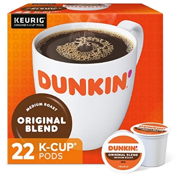 Picture of KEURIG GREEN MOUNTAIN INC GMT0315 Dunkin Donuts K-Cup Pods, Original Blend, 22/box (BX)