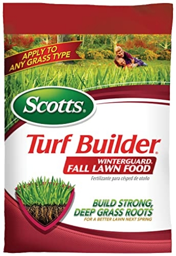 Picture of THE SCOTTS MIRACLE-GRO COMPANY 22343 Scotts Turf Builder WinterGuard Fall Lawn Fertilizer for All Grass Types, 12,000 sq. ft., 32.3 lbs. (EA)