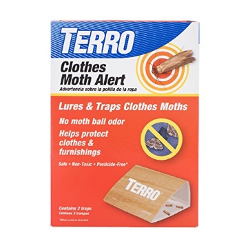 Picture of Woodstream Victor Rodnt D T720 TERRO T720 Clothes Moth Alert Traps - 2 Non-Toxic, Safe Clothes Moth Traps (EA)