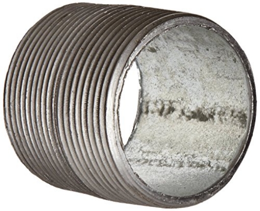 Picture of ANVIL INTERNATIONAL 8700151551 Anvil 8700151551, Steel Pipe Fitting, Close Nipple, 1" NPT Male, 1-1/2" Length, Galvanized Finish (EA)