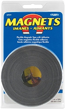 Picture of Magnet Source 07019 Master Magnetics Magnetic Tape Flexible | 1"x10' Tape Roll | 07019 (EA)