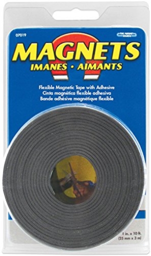 Picture of Magnet Source 07019 Master Magnetics Magnetic Tape Flexible | 1"x10' Tape Roll | 07019 (EA)