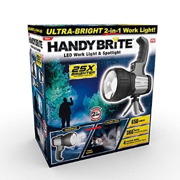 Picture of HANDY BRITE HBT-MC4 Handy Brite 2-in-1 Handheld + Hands-Free LED Work Light & Spotlight with Tripod (EA)