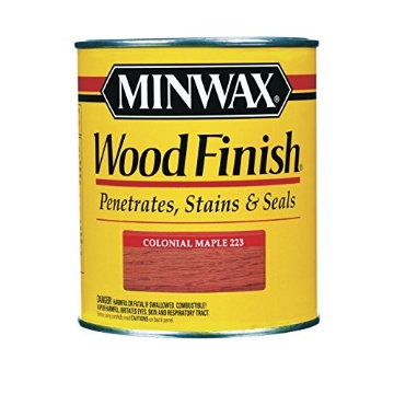 Picture of Minwax 70005444 Minwax Wood Finish Semi-Transparent Colonial Maple Oil-Based Stain 1 qt. (PK-4-EA)