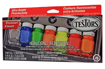 Picture of TESTORS 9132X Testors Enamel Paint Set, 9132X, Fluorescent (EA)