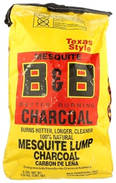 Picture of B&B CHARCOAL 50 B&B CHARCOAL Charcoal Lump Mesquite, 128 OZ (EA)