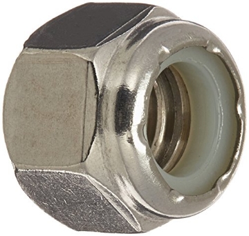 Picture of HILLMAN 0829724 The Hillman Group 829724 3/8 by 16-Inch Stainless Steel Nylon Insert Locknut, 50-Pack (EA)