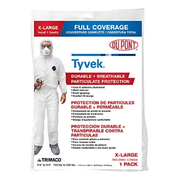 Picture of DuPont 141232/12 TRIMACO 141232/12 Industrial Coverall, X-Large, White (EA)