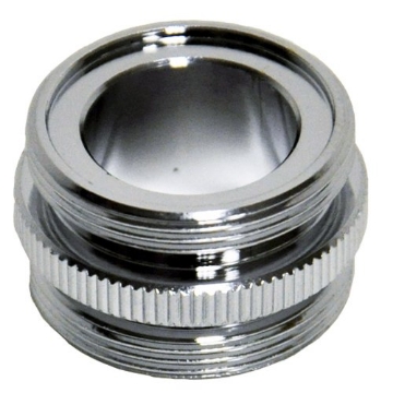 Picture of DANCO INC 9D00010524 Danco 10524 15/16 in.-27M x 15/16 in.-27M Chrome Male/Male Aerator Adapter, Chrome (EA)