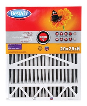 Picture of FREUDENBERG FILTRATION TECHNOLOGIES A201-SGM-BOX11R AIR FILTER 25X20X6 PLTD (PK-2-EA)