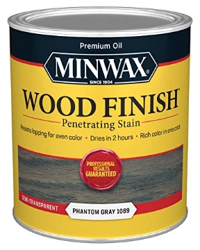 Picture of Minwax 118620000 Minwax® Wood Finish™, Phantom Gray, 1 Quart (PK-4-EA)