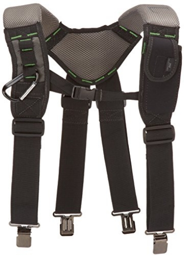 Picture of MCGUIRE-NICHOLAS BL-30289 McGuire-Nicholas - BL-30289 30289 Bl- Load Bearing Gelfoam Suspenders For Added Back Support, Black Black (EA)