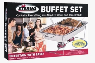 Picture of STERNO HOME 70370 Sterno Group The 70182 4-Piece Buffet Kit - Quantity 1 (EA)