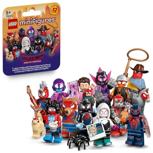 Picture of Lego 71050 LEGO Minifigure, LEGO(R) Minifigure, Spider-Man: Across the Spider-Verse, Toy, Birthday, Present, Blocks, Education, Boys, Girls, Children, 5, 6, 7, 8 Years, Goods, Marvel Goods, Figure 71050 (PK-36-EA)