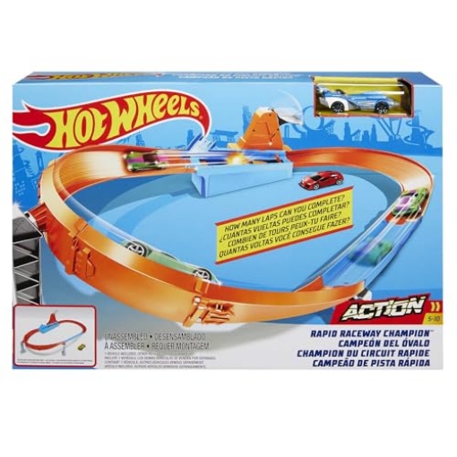 Picture of Hot Wheels GBF81 Hot Wheels Action Asst., Multicolor (GBF81) (PK-3-EA)