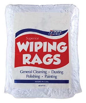 Picture of SUPERIOR WIPING RAGS 77-4P E Butterworth & Co Cotton Rags Wht 4# (EA)
