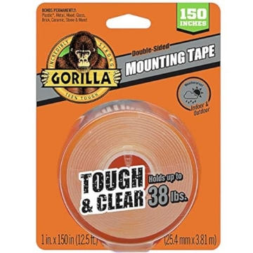 Picture of GORILLA 6036002 Gorilla 1 in. W x 150 in. L Mounting Tape Clear (PK-6-EA)
