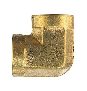 Picture of ACE TRADING - ZW 6JC120910711013 Homeplus+ 1/4 in. FPT X 1/4 in. D FPT Brass 90 Degree Elbow (PK-5-EA)