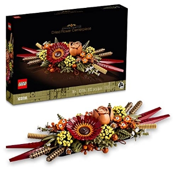 Picture of Lego 10314 LEGO Icons Dried Flower Centerpiece Building Sets for Adults, Ages 18+ Years - Fall & Thanksgiving Decorations for Dinner Table or Mantel - 10314 (EA)