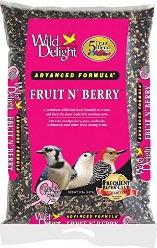 Picture of Wild Sales 365200 Wild Delight 365200 20 Lb Fruit N' Berry Bird Food (EA)
