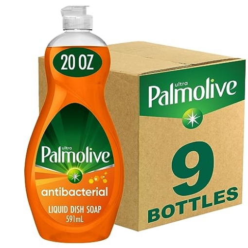Picture of Palmolive CPCUS04232A Palmolive Ultra Antibacterial Liquid Dish Soap, Plant Based, 20 Ounce, 9 Pack (CT-9-EA)