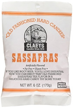 Picture of CLAEYS CANDY INC 641 Claey's, Old Fashioned Hard Candy Sassafras, 6 Ounce Bag (EA)