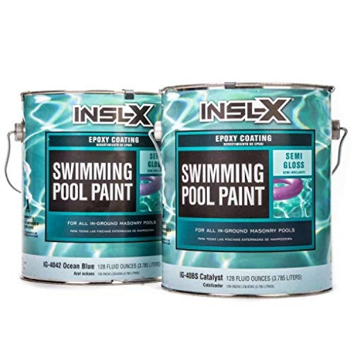Picture of BENJAMIN MOORE & CO IG4042S99-2K BENJAMIN MOORE & CO-INSL-X IG4042S99-2K Gallon Blue Epox Pool Paint (EA)