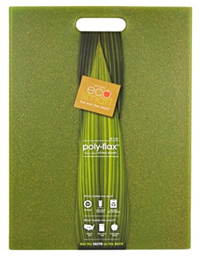 Picture of ARCHITEC 5901115 Architec 6417190 EcoSmart Cutting Board, 12" by 16", Recycled Plastic and Flax Husk, Made in The USA, Green PolyFlax (EA)