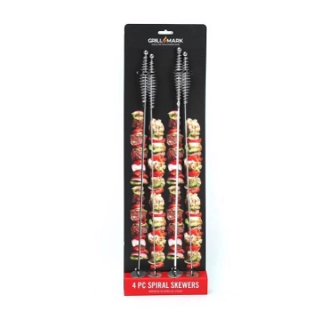 Picture of BEAR PAW PRODUCTS INC 40331ACE BBQ SKEWER STEEL 17" 4PK (EA)