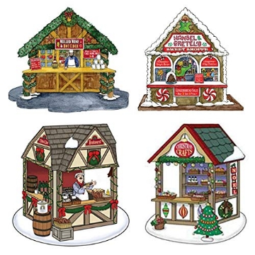 Picture of LEMAX INC A4860 Lemax Christmas Market Series (PK-8-EA)