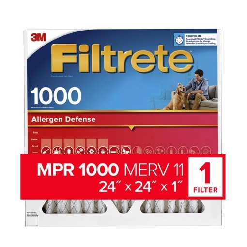 Picture of Filtrete 9812-4 Filtrete AL12-4 24x24x1 Filter - Quantity 44 (PK-4-EA)