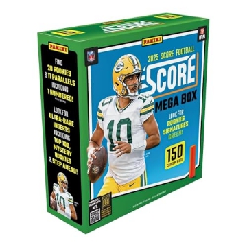 Picture of 2025 SCORE 2-19106-12 2025–26 Panini Score NFL Football Mega Box – Official Trading Cards – Mega Box Exclusive Parallels, Rookie Cards & Inserts – Sealed Retail Box (EA)