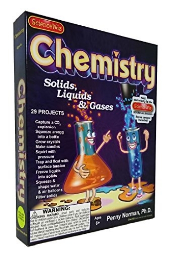 Picture of NORMAN & GLOBUS INC 7804 Science Wiz - Chemistry Experiments Kit (EA)
