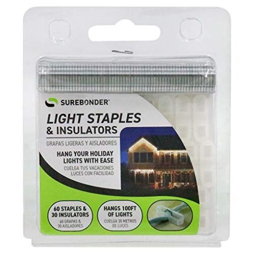 Picture of FPC Corporation 15030C 15030C Light Staples and Insulators - 60 Staples and 30 Insulators (EA)