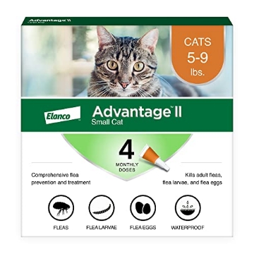 Picture of DRP RESOURCES INC 81520208-AOC Advantage II Small Cat Vet-Recommended Flea Treatment & Prevention | Cats 5-9 lbs. | 4-Month Supply (EA)