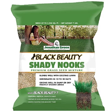 Picture of JONATHAN GREEN & SONS INC 11959 Jonathan Green (11959) Black Beauty Shady Nooks Grass Seed - Cool Season Lawn Seed (7 lb) (EA)