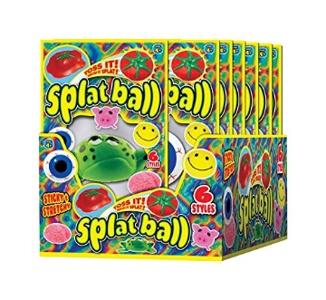 Picture of JA-RU INC 5303 Ja-Ru Splat Ball Polymer 1 pc. - Case Of: 24; Each Pack Qty: 1;24 (PK-24-EA)
