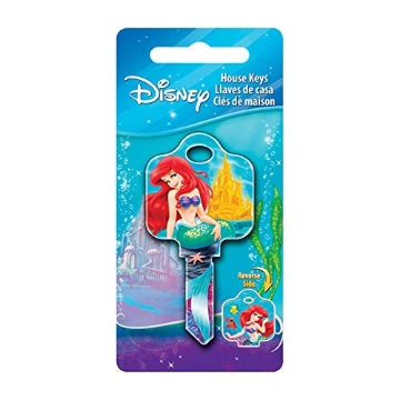 Picture of HILLMAN 87655 Hillman Fasteners Howard Keys House Key Themed Disney Sc1 Ariel and Friends (PK-5-EA)